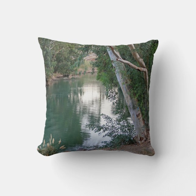 Jordaan in Israel Pillow Kussen (Voorkant)