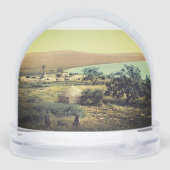 Jordaan waar Jezus werd gedoopt: Heilige plaats Sneeuwbol (Achterkant)