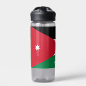 Jordaanfles, patriottische Jordaanse vlag Waterfles