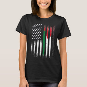 Jordaans Amerikaans erfgoed Month Jordan Patriot G T-shirt