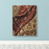 Jordaans Erfgoed Canvas Afdruk (Insitu (Houten vloer))