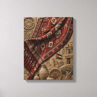Jordaans Erfgoed Canvas Afdruk