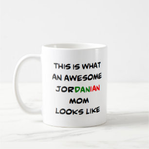 Jordaanse moeder, geweldig koffiemok