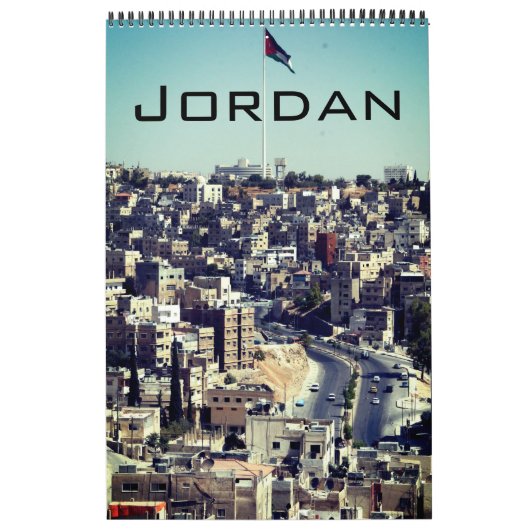 jordaanse reizen kalender (Hoes)