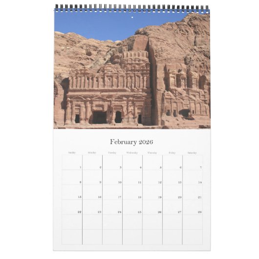 jordaanse reizen kalender (Feb 2026)