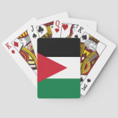 Jordaanse vlag Spellingkaarten Speelkaarten (Achterkant)