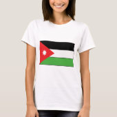 Jordaanse vlag T-shirts en cadeautjes (Voorkant)