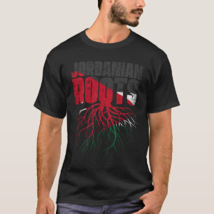 Jordaanse vlag voor het erfgoed van Jordanië T-shirt
