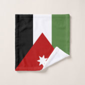 Jordaanvlag Bad Handdoek (Wasdoekje)