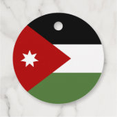 Jordaanvlag Bedankjes Labels (Achterkant)