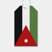 Jordaanvlag Cadeaulabel (Voorkant)