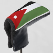 Jordaanvlag Golfheadcover (3/4 voorkant)