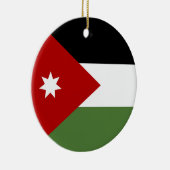 Jordaanvlag Keramisch Ornament (Rechts)