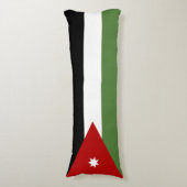 Jordaanvlag Lichaamskussen (Voorkant Verticaal)