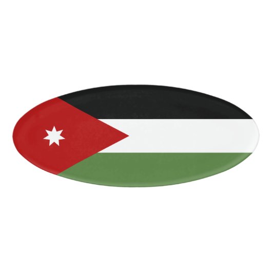 Jordaanvlag Naambadge (Voorkant)