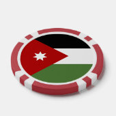 Jordaanvlag Poker Chips (Enkel)