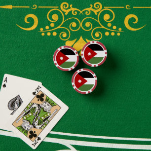 Jordaanvlag Poker Chips