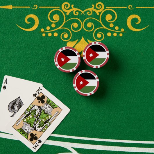 Jordaanvlag Poker Chips (Pokertafel (Stack))