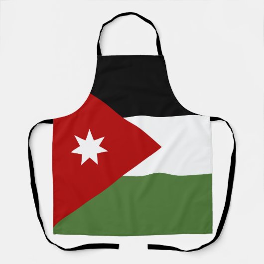 Jordaanvlag Schort (Voorkant)