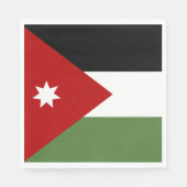 Jordaanvlag Servet (Voorkant)