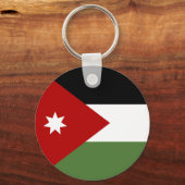 Jordaanvlag Sleutelhanger (Voorkant)