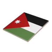 Jordaanvlag Tegeltje (Zijkant)