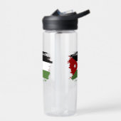Jordaanvlag Waterfles (Links)