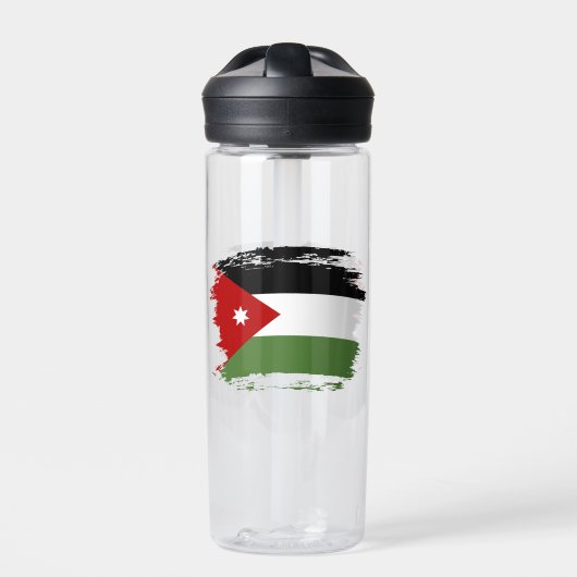 Jordaanvlag Waterfles (Voorkant)