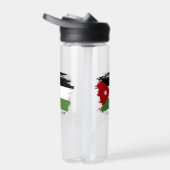 Jordaanvlag Waterfles (Rechts)