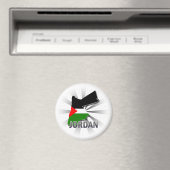 Jordaanvlagkaart 2.0 magneet (Insitu (Vaatwasser))