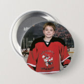 Jordan 06 Hockey Ronde Button 7,6 Cm (Voorkant /achterkant)