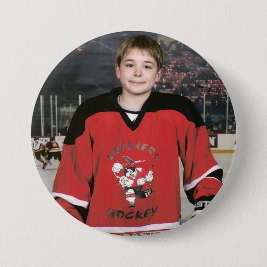 Jordan 06 Hockey Ronde Button 7,6 Cm (Voorkant)