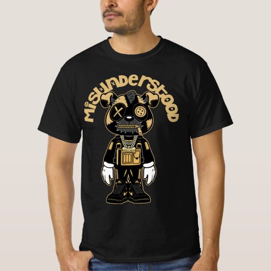 Jordan 1 Black Gold Metallic Sneaker Match T-shirt (Voorkant)