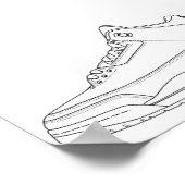Jordan 3 Coloring Poster (Hoek)