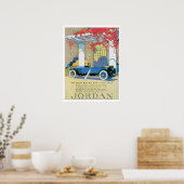 Jordan Blue Boy AutomobileVintage Art Print Poster (Keuken)