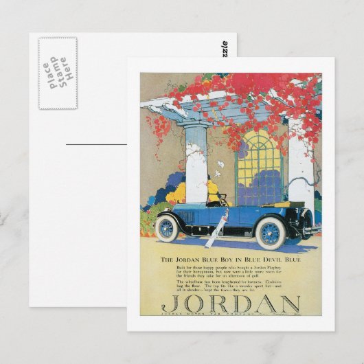 Jordan Briefkaart (Voorkant / Achterkant)