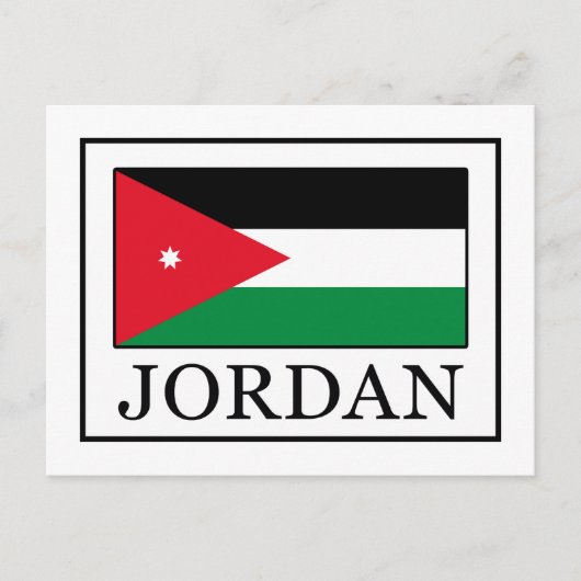 Jordan Briefkaart (Voorkant)
