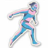 Jordan Chiles Gymnastiek Olympische Spelen 2024 Pa Sticker (Voorkant)