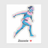 Jordan Chiles Gymnastiek Olympische Spelen 2024 Pa Sticker (Vel)