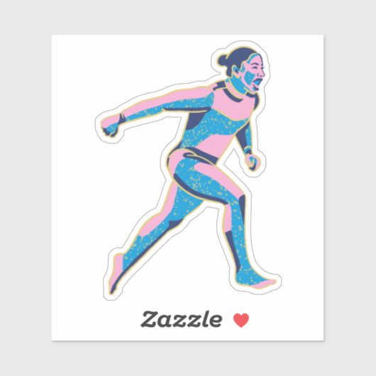 Jordan Chiles Gymnastiek Olympische Spelen 2024 Pa Sticker (Vel)