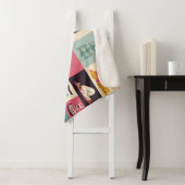 Jordan Culture Retro Geïllustreerde Symbolen Sherpa Deken (In situ)