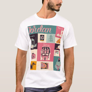 Jordan Culture Retro Geïllustreerde Symbolen T-shirt