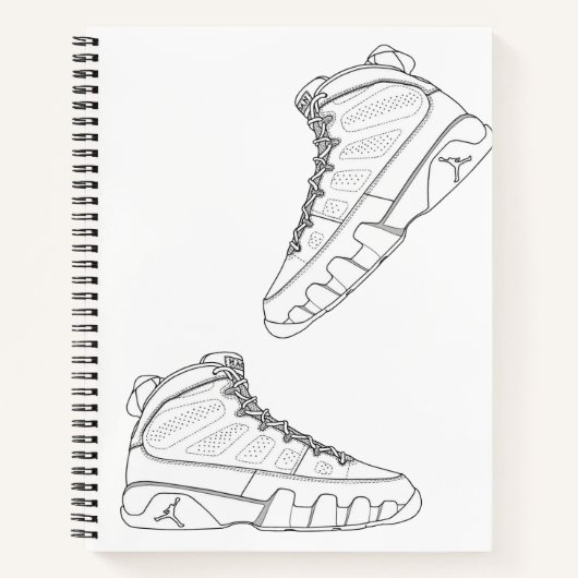 Jordan Custom Coloring Notitieboek (Voorkant)