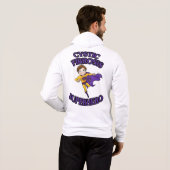 Jordan... Cystic Fibrosis Superheld Hoodie (Achterkant volledig)