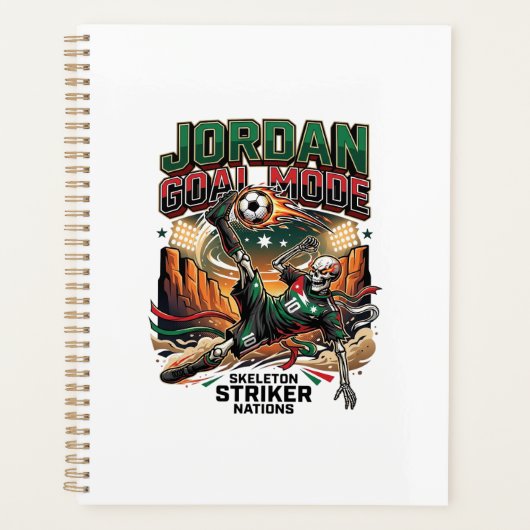 Jordan Doel Modus Skelet Aanvaller Naties Dynamisc Planner (Voorkant)