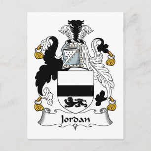 Jordan Family Crest Briefkaart