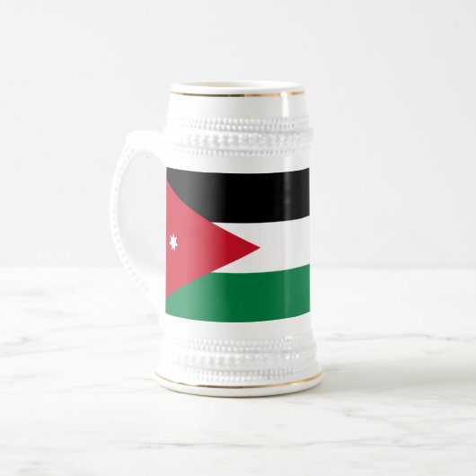 Jordan Flag Bierpul (Voorkant links)
