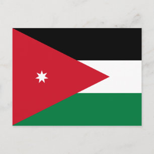 Jordan Flag Briefkaart