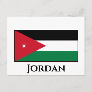 Jordan Flag Briefkaart