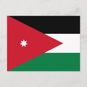 Jordan Flag Briefkaart
